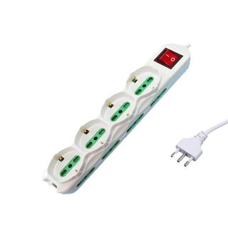 EXTRASTAR MULTIPRESA 8POS.10/16A BIPASSO+4SCHUKO