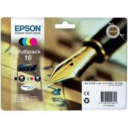 Epson 16 Multipack - Confezione da 4 - nero, giallo, ciano, magenta - originale…