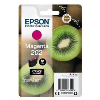 Epson 202 - 4.1 ml - magenta - originale - blister con radiofrequenza / allarme…