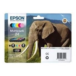 Epson 24 Multipack - Confezione da 6 - nero, giallo, ciano, magenta, magenta ch…