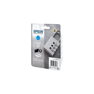 Epson 35 - 9.1 ml - ciano - originale - blister con radiofrequenza / allarme ac…