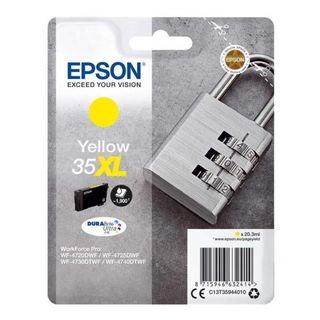 Epson 35XL - 20.3 ml - XL - giallo - originale - blister con radiofrequenza / a…