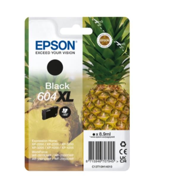 Epson 604XL Singlepack - 8.9 ml - XL - nero - originale - blister con radiofreq…