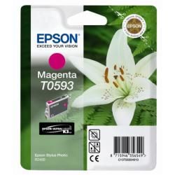 Epson T0593 - 13 ml - magenta - originale - blister con radiofrequenza / allarm…