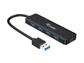 Equip 128959 hub di interfaccia USB 3.2 Gen 1 (3.1 Gen 1) Type-A 5000 Mbit/s Ne…