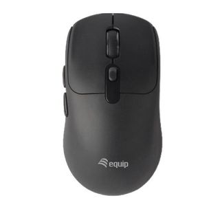 Equip 245123, Ambidestro, Ottico, RF senza fili + Bluetooth, 1600 DPI, Nero
