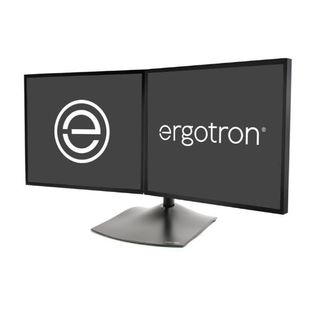 Ergotron DS100 - Supporto - orrizontale - per 2 display LCD - Alluminio, acciai…