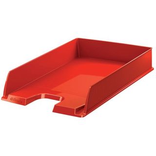 Esselte Europost - Vassoio per lettere - per A4 - capacità 370 fogli - rosso