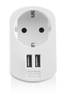 Ewent EW1211 Caricabatterie per dispositivi mobili Smartphone, Tablet Bianco AC…