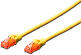 Ewent IM1005 cavo di rete Giallo 0,5 m Cat6 U/UTP (UTP)