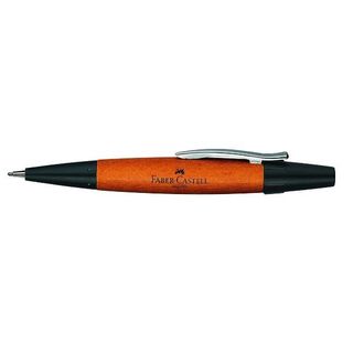 FABER CASTELL E-MOTION WOOD PORTAMINE 1.4 mm CON 1 MINA B COLORE MARRONE/NERO