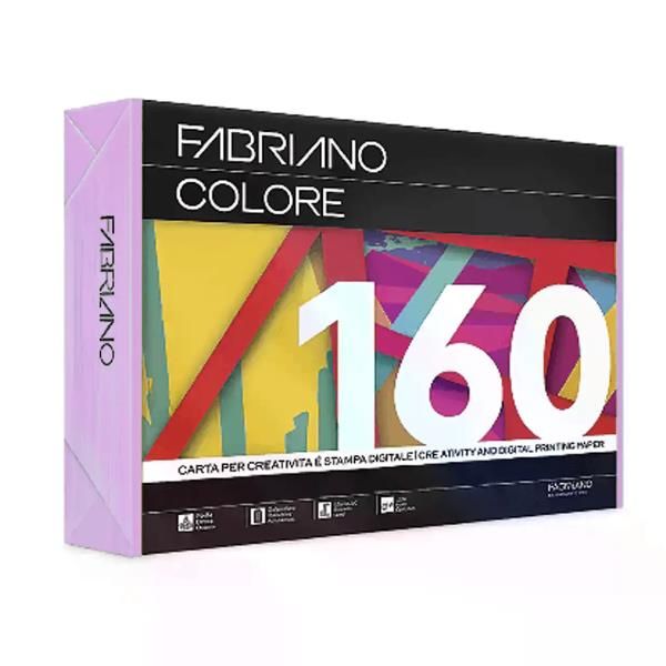 FABRIANO COLORE LAVANDA A4 160G