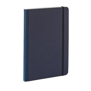FABRIANO EQ PLUS FABRIC DARK BLUE LINES A5