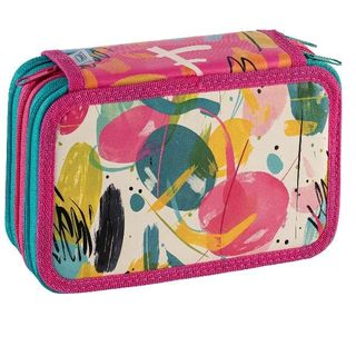 FAVORIT ART ASTUCCIO 3 SCOMPARTI IN POLIESTERE CON RIEMPIMENTO FANTASIE ASSORTI…