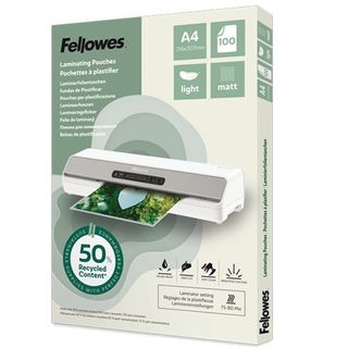 FELLOWES CF100 POUCHE A4 RICICLATE 50% OPACH