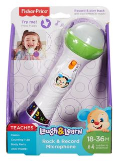 FISHER - PRICE - MICROFONO BABY ROCK FBP33