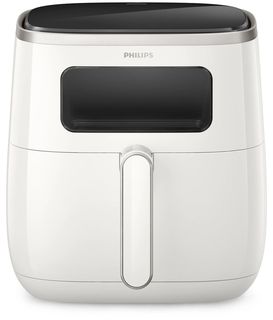 FRIGGITRICE AD ARIA MULTICOOKER 5.6 XL 1700W BIANCA CON FINESTRA WHITE