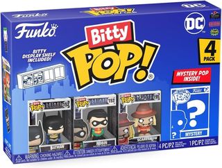 FUNKO BITTY POP VINYL FIGURE - DC COMICS - 71311 BATMAN (4PK)