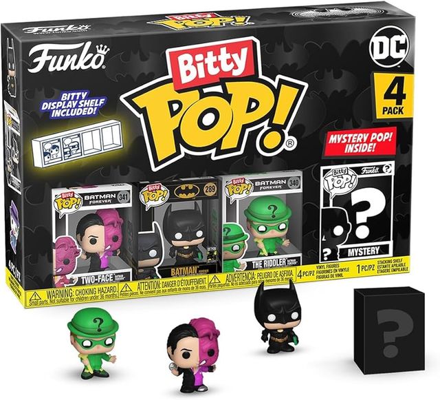 FUNKO BITTY POP VINYL FIGURE - BATMAN 85TH - 81130 TWO FACE 4PK