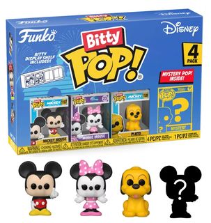 FUNKO BITTY POP VINYL FIGURE - DISNEY MICKEY MOUSE - 71319 MICKEY (4PK)