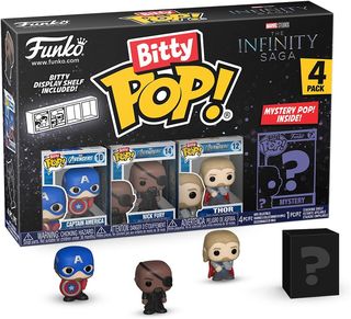 FUNKO BITTY POP VINYL FIGURE - MARVEL - 71503 CAPITAN AMERICA (4PK)