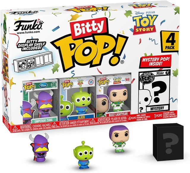 FUNKO BITTY POP VINYL FIGURE - TOY STORY - 73043 ZURG 4PK