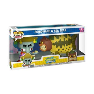 FUNKO POP 2PK SPONGEBOB S5 - VINYL FIGURE 2 SQUIDWARD & SEA BEAR 9CM 90365