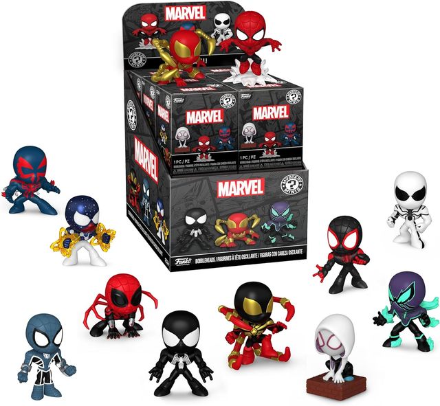 FUNKO POP 83754 MARVEL: SPIDER-MAN - VINYL FIGURE MYSTERY MINI BLIND BOX - DISP…