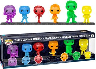 FUNKO POP ARTIST SERIES INFINITY SAGA 6 PACK AVENGERS w/B - SP Edition*