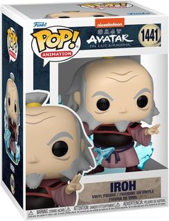 FUNKO POP AVATAR: THE LAST AIRBENDER - VINYL FIGURE 1441 IROH W/ LIGHTNING 9CM