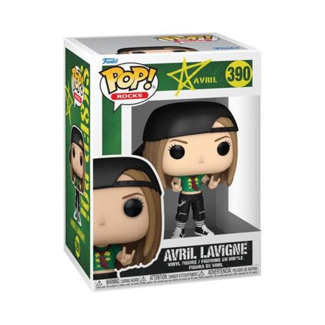 FUNKO POP AVRIL LAVIGNE - VINYL FIGURE 390 SKATER BOY 9CM