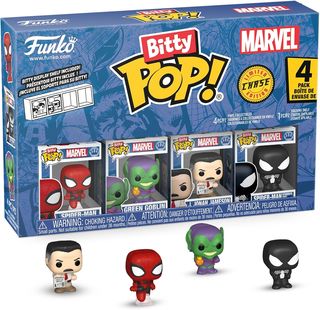 FUNKO POP BITTY POP MARVEL: SPIDER-MAN - VINYL FIGURE 85701 SPIDER-MAN (4PK)