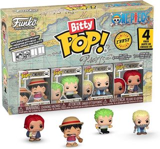 FUNKO POP BITTY POP ONE PIECE - VINYL FIGURE - 86892 LUFFY (4PK)