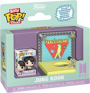 FUNKO POP BITTY POP STAGES - BTS - JUNG KOOK (DYNAMITE)