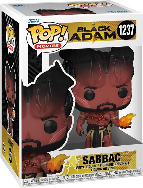 FUNKO POP BLACK ADAM - VINYL FIGURE 1237 SABBAC 9CM*