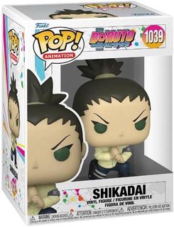 FUNKO POP BORUTO: NARUTO NEXT GENERATION - VINYL FIGURE 1039 SHIKADAI 9CM