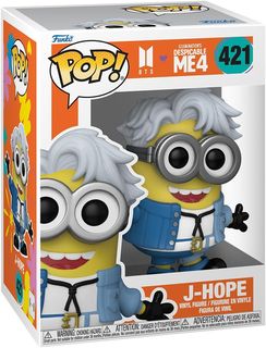 FUNKO POP CATTIVISSIMO ME X BTS - VINYL FIGURE 421 J-HOPE 9CM