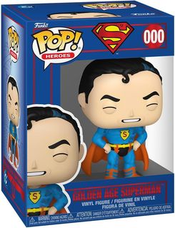 FUNKO POP DC COMICS: SHIELD THROUGH THE AGES - VINYL FIGURE 000 GOLDEN AGE SUPE…