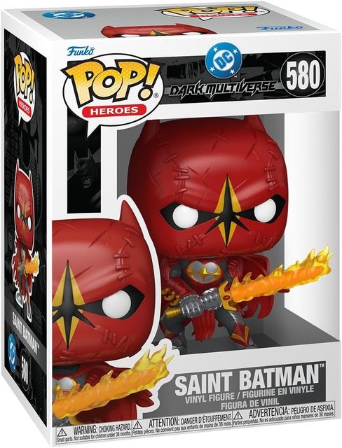FUNKO POP DC DARK MULTIVERSE - VINYL FIGURE 580 SAINT BATMAN 9CM