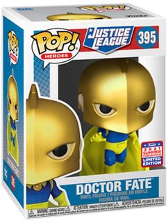 FUNKO POP DC JUSTICE LEAGUE - VINYL FIGURE 395 DOCTOR FATE 9CM*