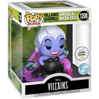 FUNKO POP DELUXE DISNEY: VILLAINS - VINYL FIGURE 1208 URSULA (ASSEMBLE) GA EXCL*