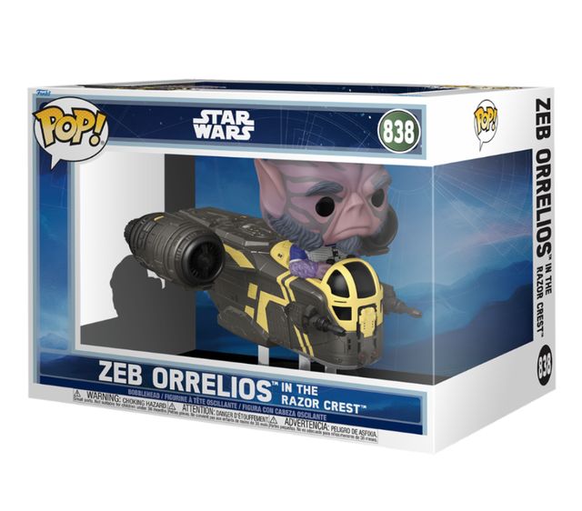 FUNKO POP DELUXE STAR WARS: MANDALORIAN & GROGU (2026) - VINYL FIGURE 838 ZEB O…