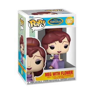 FUNKO POP DISNEY - HERCULES 25TH ANNIVERSARY - VINYL FIGURE 1667 MEG WITH FLOWE…
