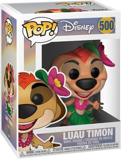 FUNKO POP DISNEY - IL RE LEONE - POP FUNKO VINYL FIGURE 500 LUAU TIMON 9CM