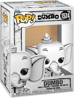 FUNKO POP DISNEY: BAMBI - VINYL FIGURE 1524 DUMBO (SKETCHED) 9CM