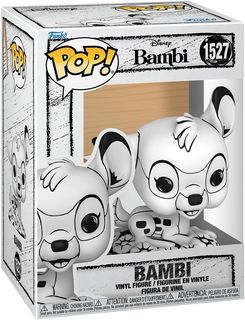 FUNKO POP DISNEY: BAMBI - VINYL FIGURE 1527 BAMBI (SKETCHED) 9CM
