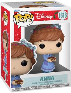 FUNKO POP DISNEY: PRINCESS HOLIDAY - VINYL FIGURE 1616 ANNA 9CM