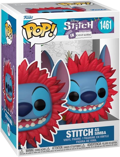 FUNKO POP DISNEY: STITCH COSTUME - VINYL FIGURE 1461 SIMBA 9CM