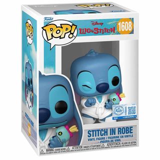 FUNKO POP DISNEY: STITCH COSTUME - VINYL FIGURE 1608 STITCH IN ROBE 9CM