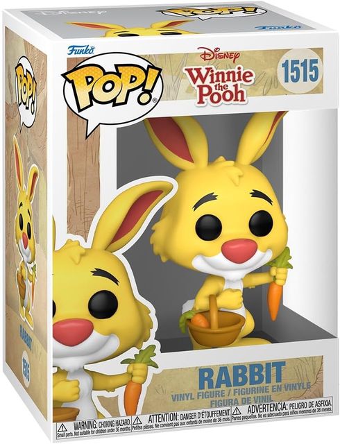 FUNKO POP DISNEY: WINNIE THE POOH - VINYL FIGURE 1515 RABBIT 9CM
